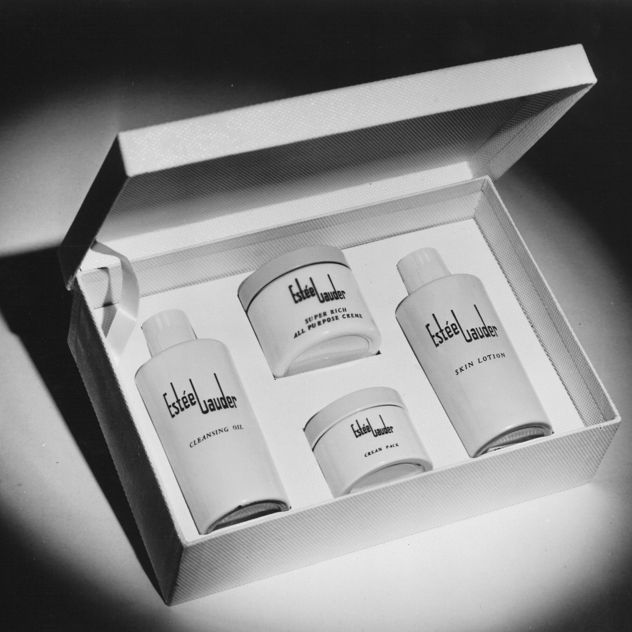 Four original Estée Lauder products