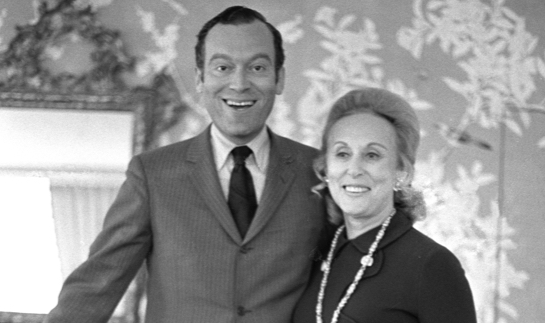 Leonard Lauder and Estée Lauder