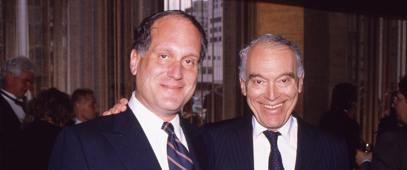 Leonard Lauder and his brother Ronald Lauder